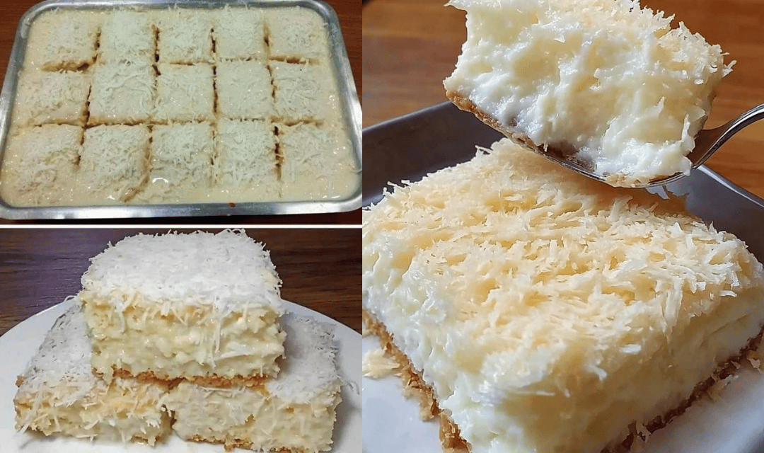 Fiz esse Bolo de Coco Molhadinho e Meu Marido Disse que Agora Só Quer Comer Sobremesa Aqui em Casa