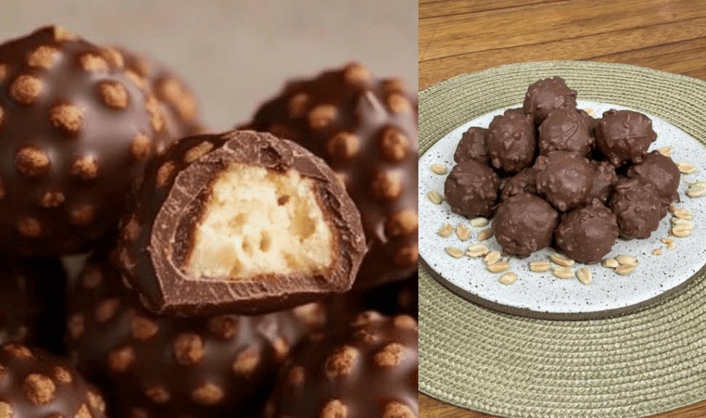 Ferrero Rocher Caseiro: pra não precisar comprar bombom fora