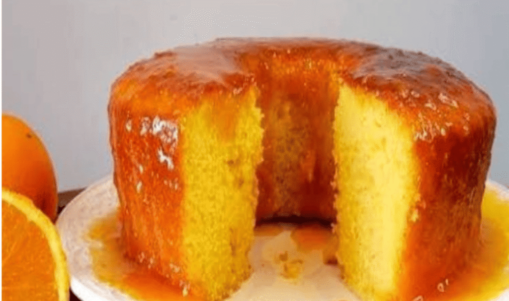 Bolo de Laranja Fofinho e Molhadinho