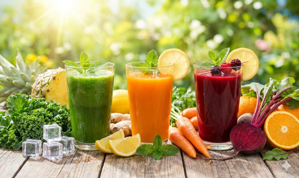 Guia de Sucos Detox Seca Barriga: 3 sucos para limpar o seu organismo e acelerar o metabolismo pra queima de gordura