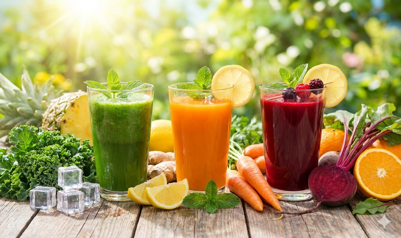Guia de Sucos Detox Seca Barriga: 3 sucos para limpar o seu organismo e acelerar o metabolismo pra queima de gordura