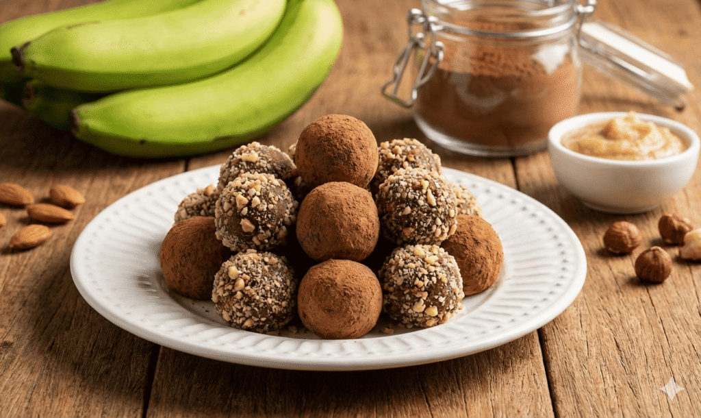 Brigadeiro de Biomassa de Banana Verde: O Doce Funcional que Vai Virar Sua Obsessão Saudável!