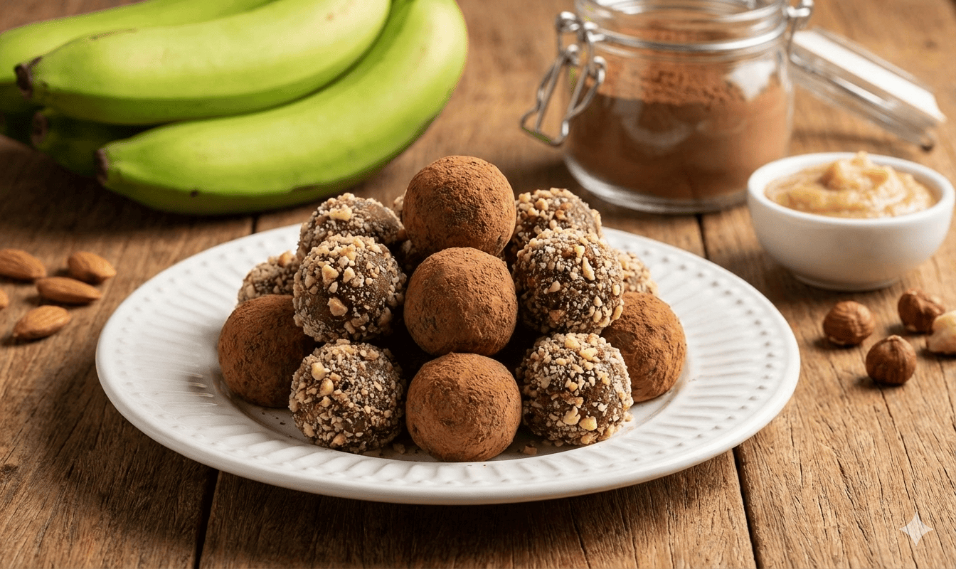 Brigadeiro de Biomassa de Banana Verde: O Doce Funcional que Vai Virar Sua Obsessão Saudável!