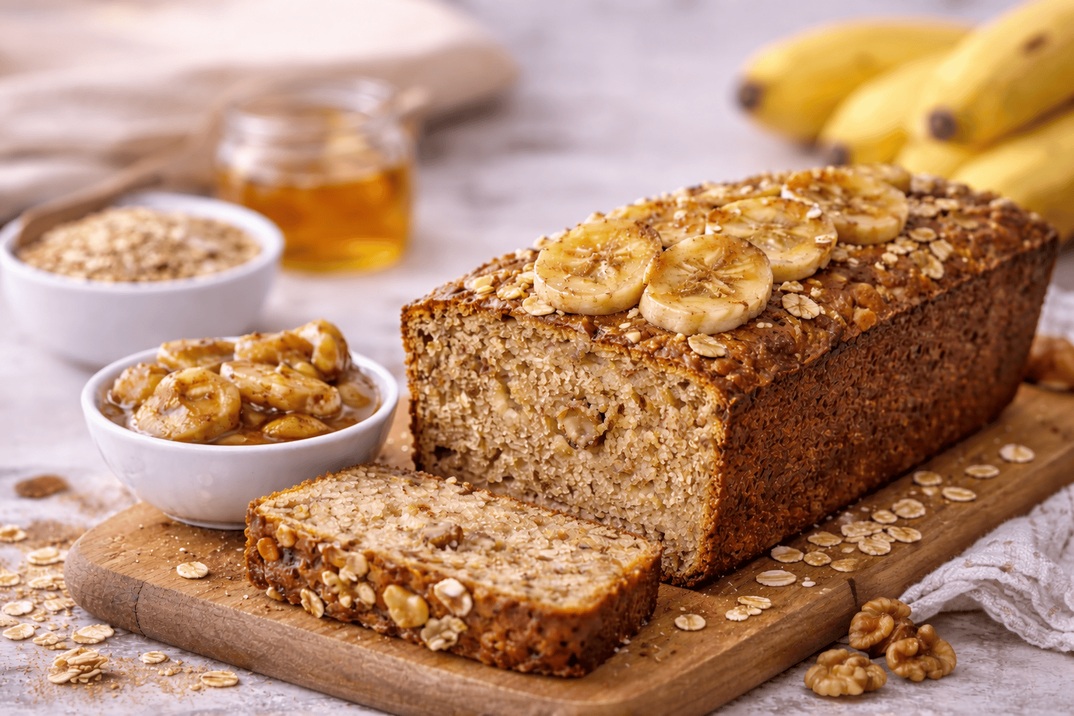 Fiz Esse Bolo de Banana Sem Farinha e Aqui em Casa Todos Pediram a Receita
