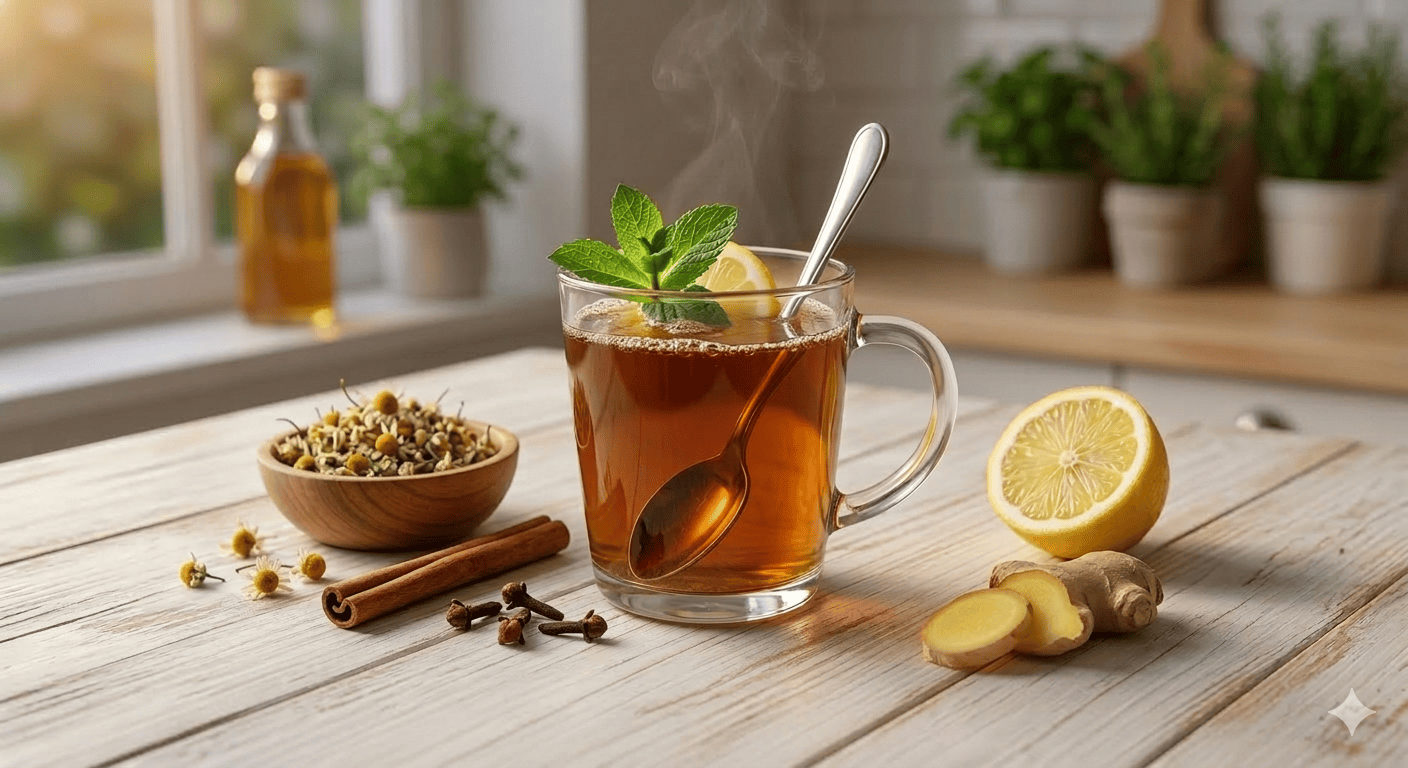 Chá “Boa Noite, Barriga Zero”: Durma Profundamente e Acorde Mais Magra!