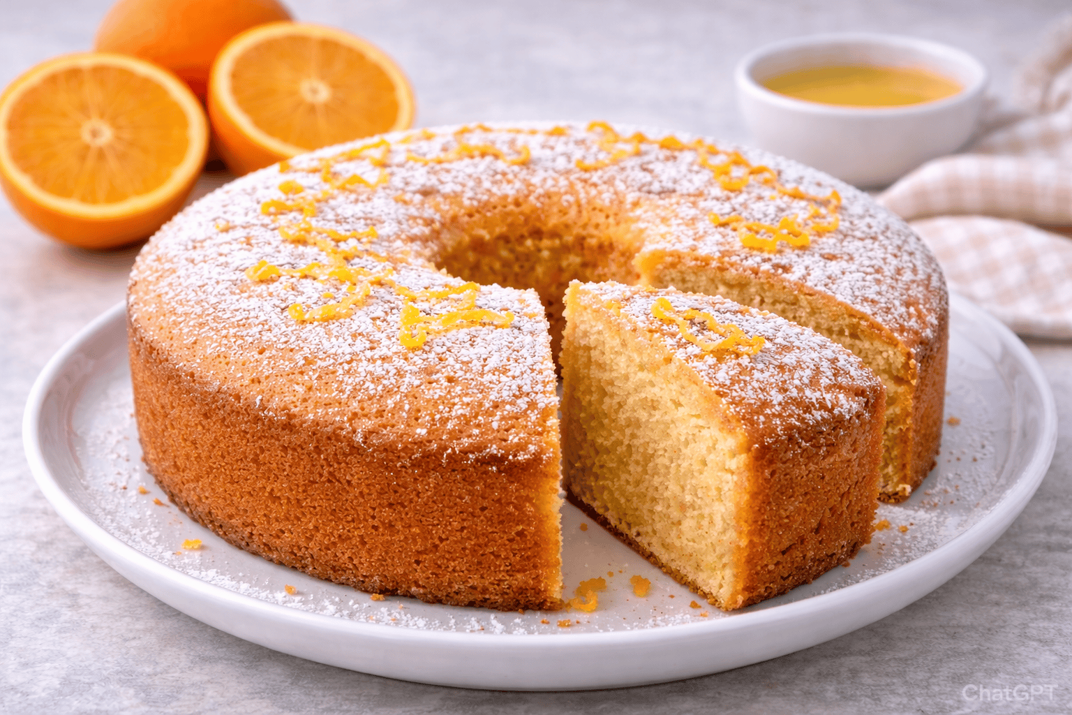 Bolo de Laranja Fit: Fofo, Saudável e Sem Culpa!
