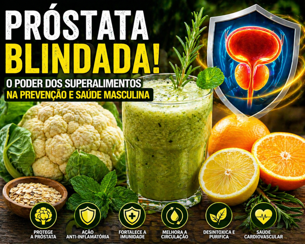 PRÓSTATA BLINDADA: O Poder Desses Super-Alimentos na Prevenção da Próstata e Saúde Masculina