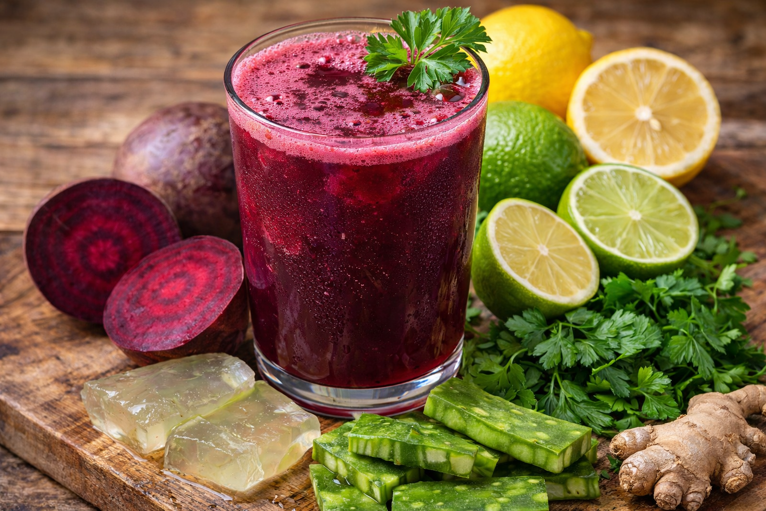 Meu pai tomou esse suco por 15 dias dias e se sentiu com o corpo muito mais leve e cheio de energia
