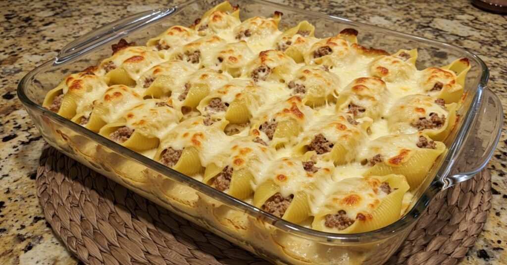 CONCHIGLIONE CASEIRO RECHEADO: Sofisticado, Cremoso e Perfeito para Impressionar!