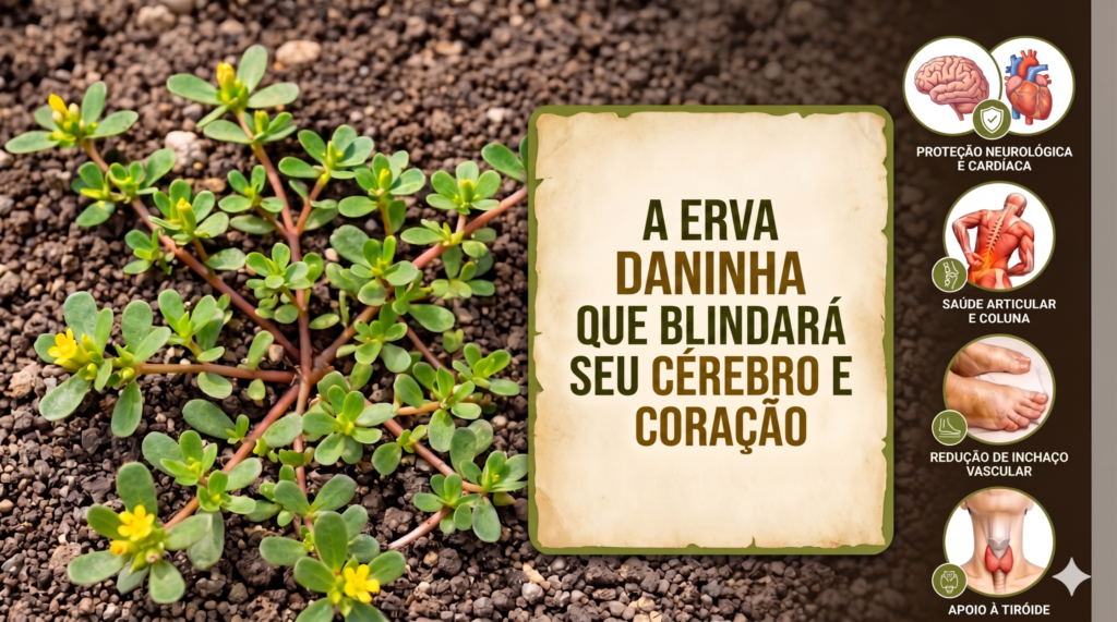 O Segredo Revelado: A ‘Erva Daninha’ que Blindará seu Cérebro e Coração