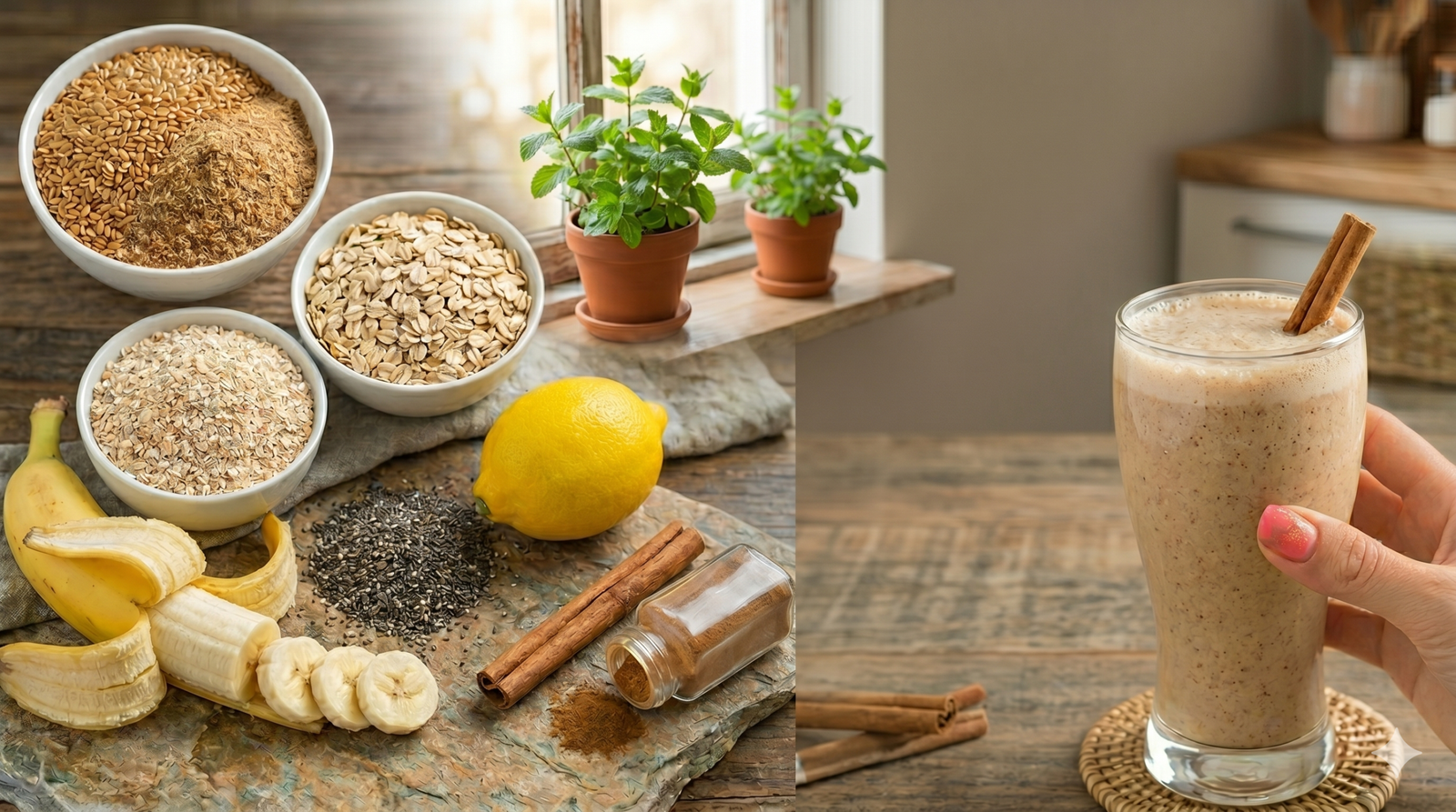 VITAMINA SECA BARRIGA: Elimine Mais de 5kg com Esse Shake Natural Poderoso!