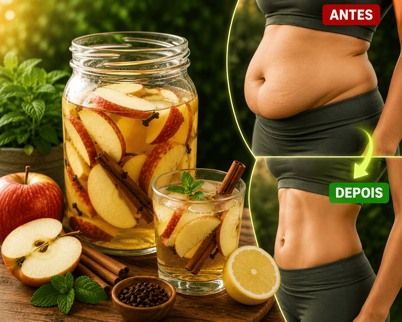 Tome Essa Mistura por 3 Dias e Veja Sua Barriga Desinchar Muito Rápido