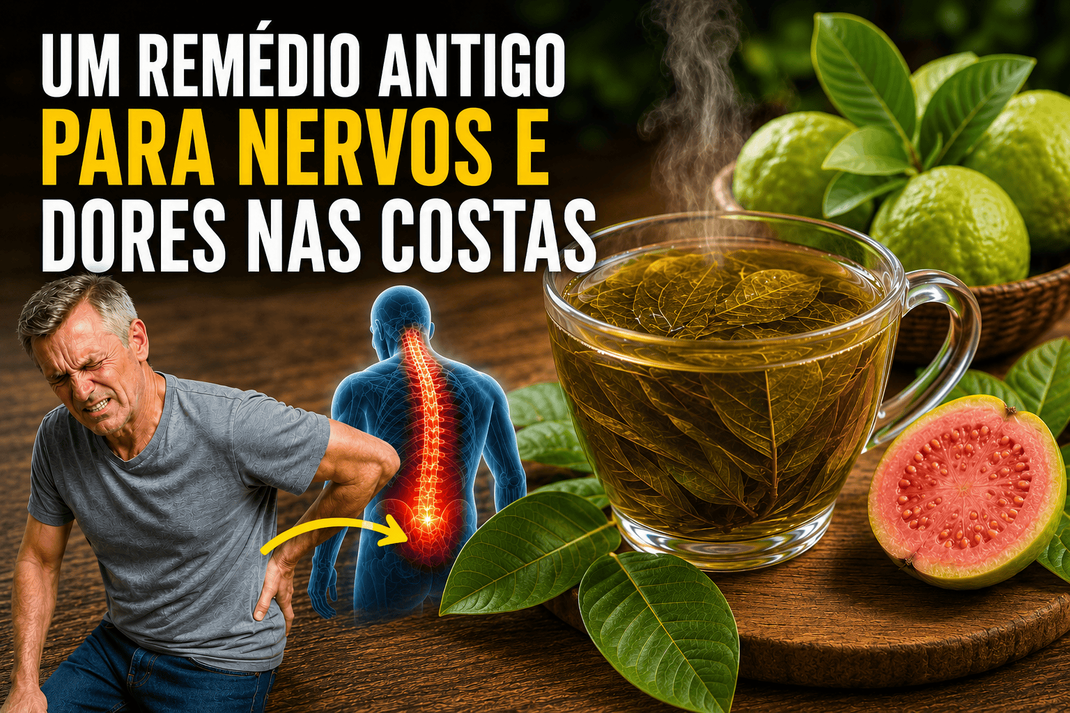 O Remédio Natural Antigo Que Muitas Famílias Usam Para os Nervos e Alivio das Dores Nas Costas