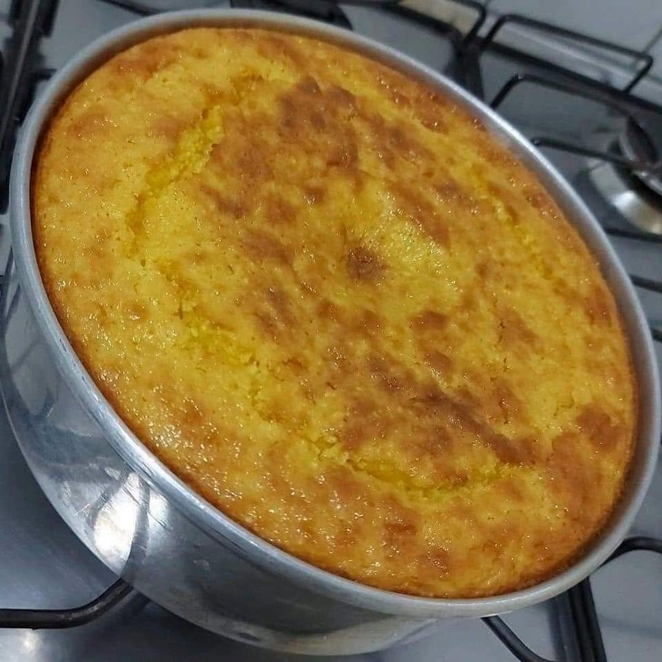 Bolo de Milho Caseiro: tão macio, úmido e saboroso que derrete na boca