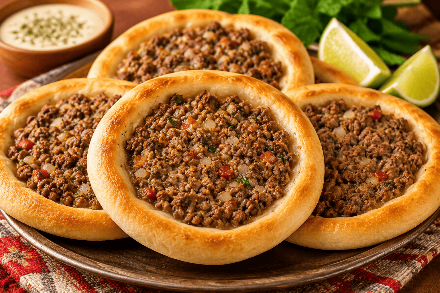 Esfiha Aberta de Carne Igual à do Habib’s: receita caseira que fica macia, suculenta e irresistível