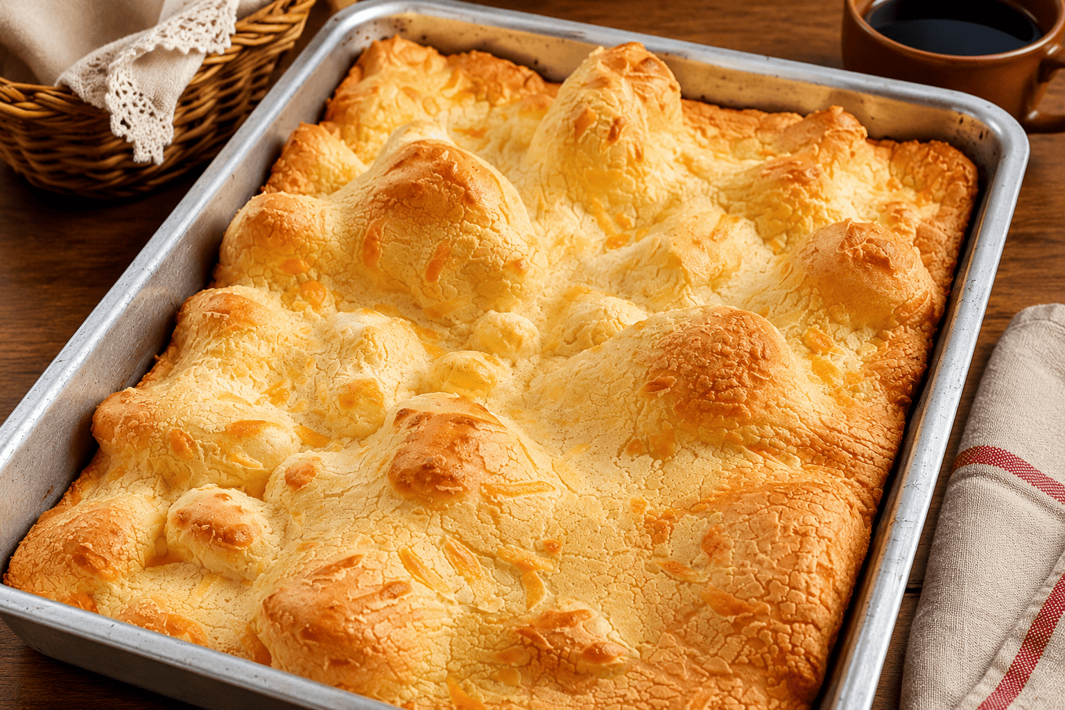 Peta de Polvilho Caseira: receita tradicional que cresce no forno e fica leve, crocante e irresistível