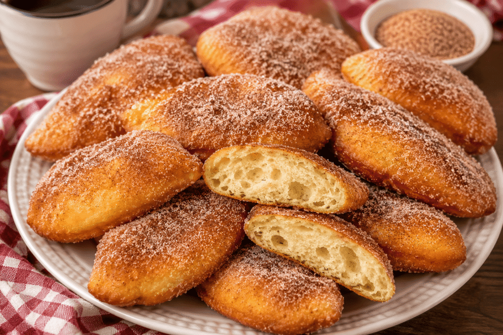 Bolinho Doce Frito com Açúcar e Canela: a receita caseira que lembra a infância e conquista pelo sabor