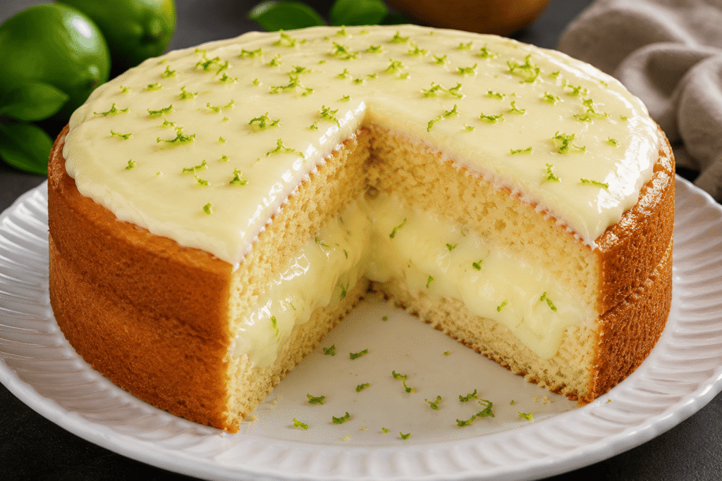 Bolo de Iogurte Recheado com Creme de Limão: tão fofinho e cremoso que desaparece da mesa em minutos
