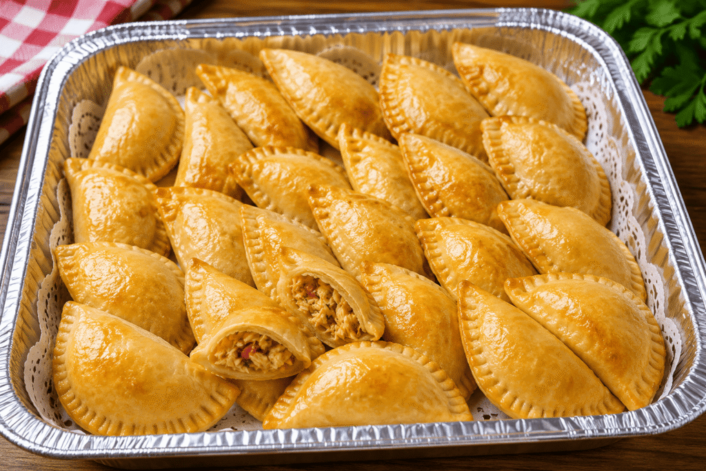 Pastel Assado Caseiro: crocante por fora, macio por dentro e perfeito para qualquer ocasião