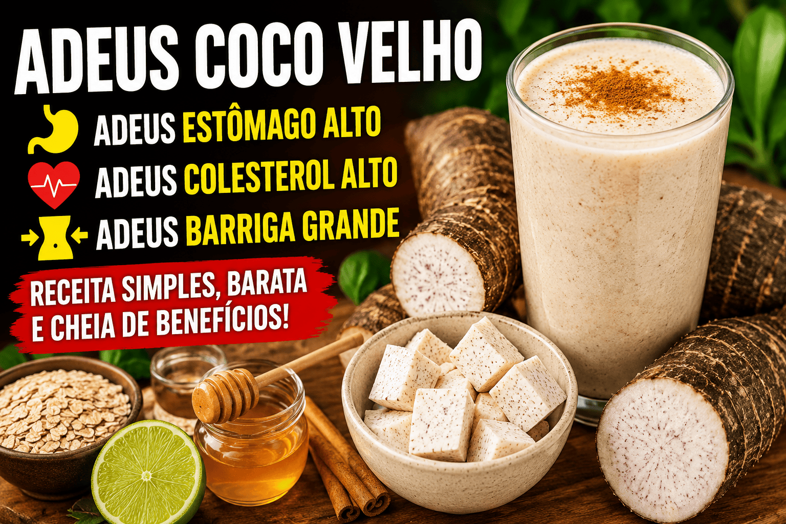Adeus Coco Velho: A Receita Simples com um Ingrediente Barato que Pode Turbinar Sua Alimentação