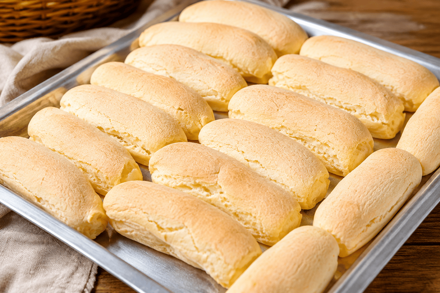 Esse biscoito de polvilho fica sequinho, leve e tão gostoso que combina com qualquer hora do dia