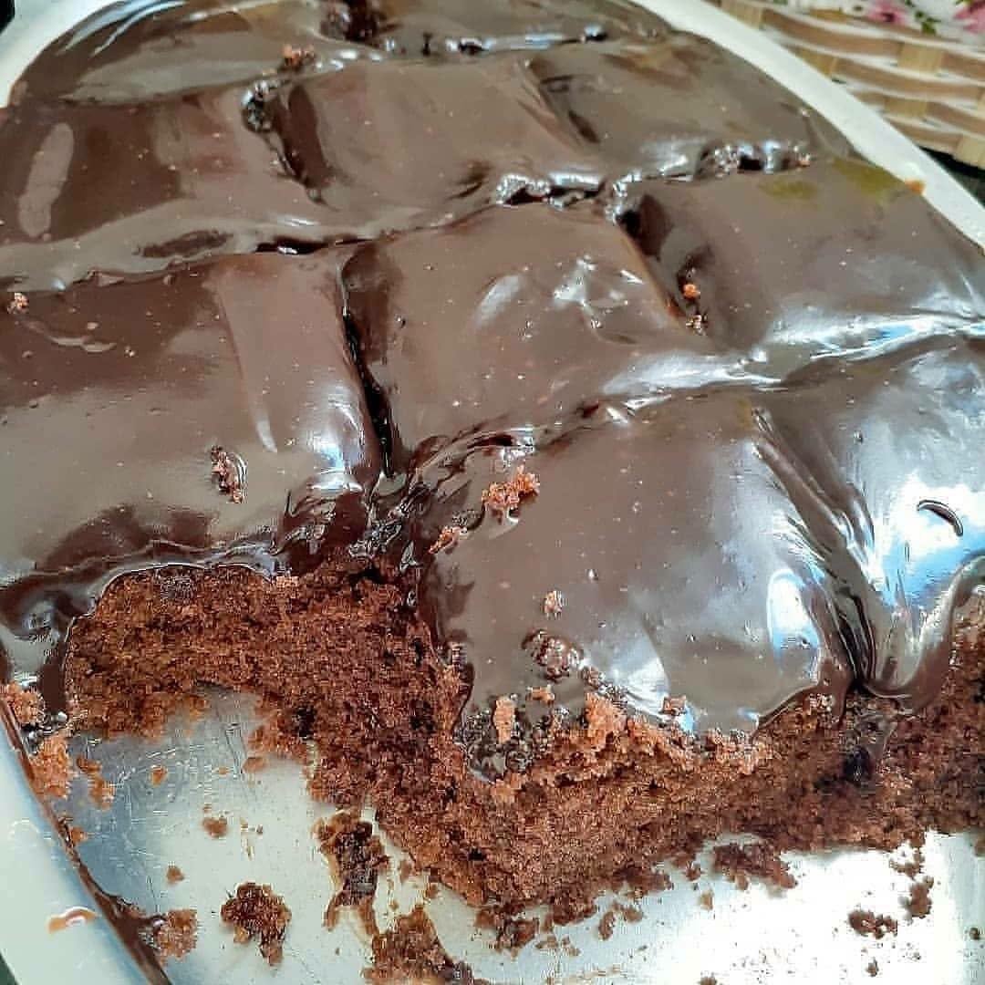 Fiz esse Bolo Nega Maluca e agora todo mundo pede para eu fazer de novo