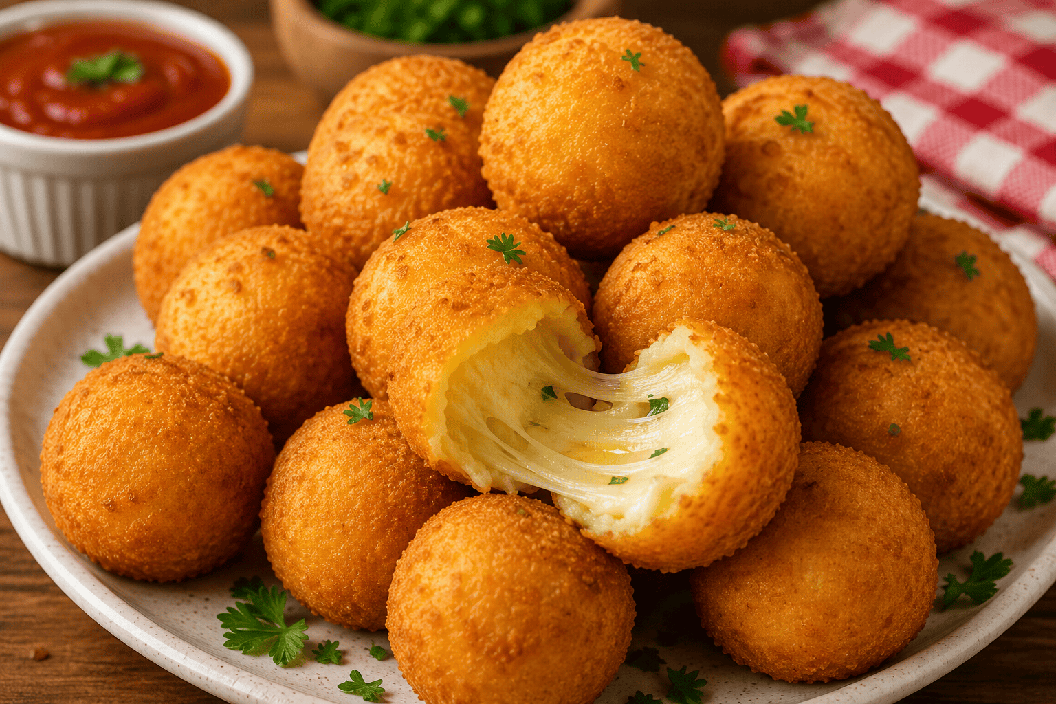 Bolinho de Queijo Crocante por Fora e Super Cremoso por Dentro: essa receita é impossível comer um só!