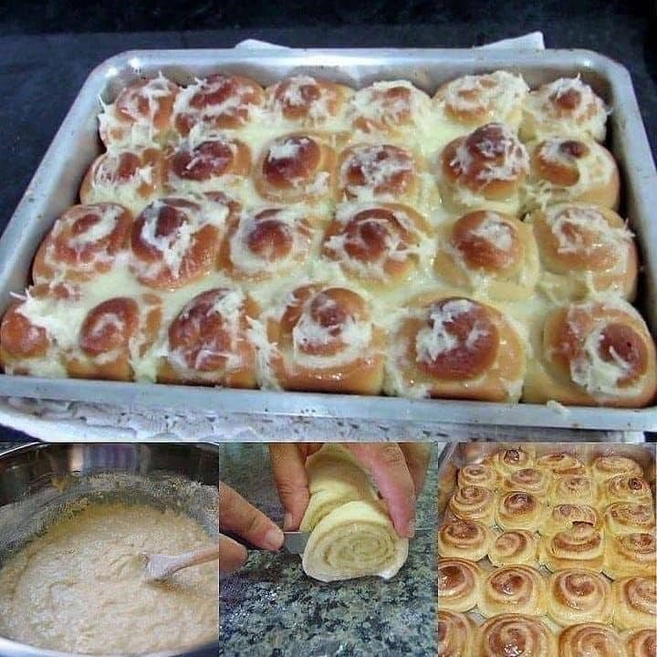 Fiz essa Rosca de Leite com Coco e minha família pediu para eu fazer toda semana