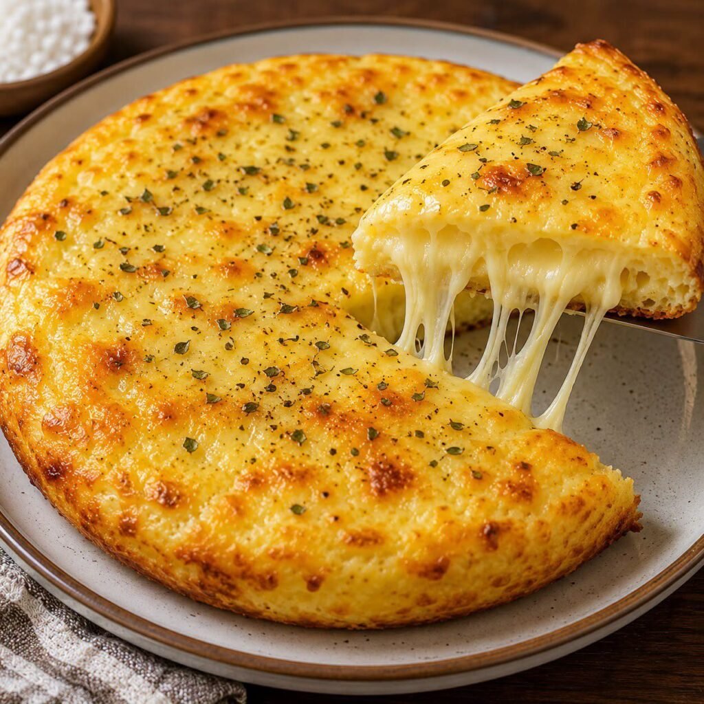 Fiz essa Tapioca de Queijo e agora aqui em casa ninguém quer outra coisa no café da tarde